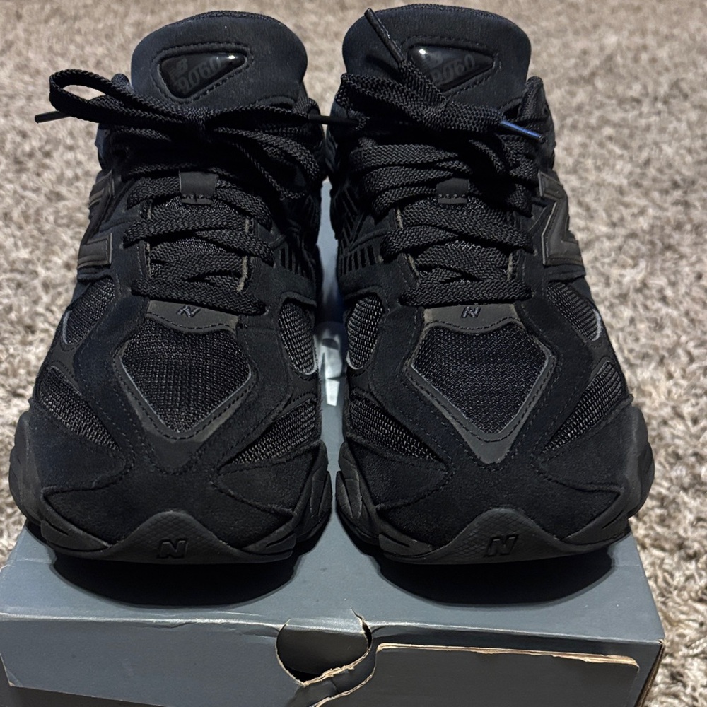New Balance Triple Black 9060 Athletic Shoes